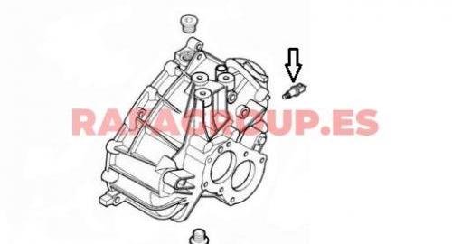 Rückwärtspilotschalter